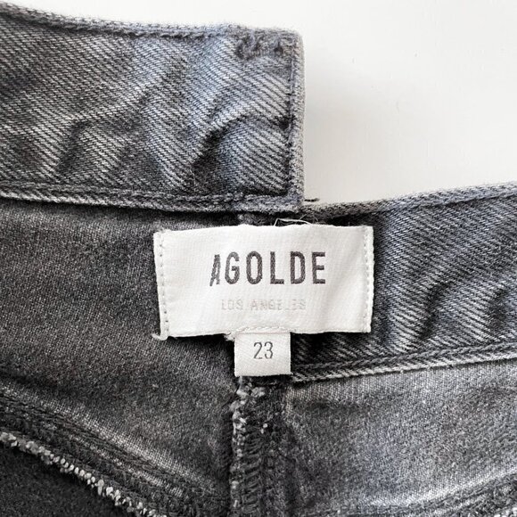 AGOLDE Criss-Cross Straight Jeans - Picture 11 of 13